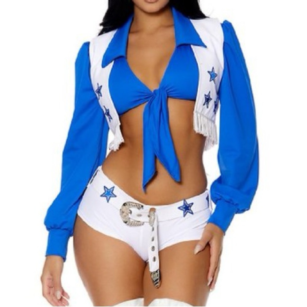 Forplay Dallas cowboys cheerleader costume